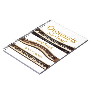 Cuaderno Los organizadores son grandes - portátil amarillo
