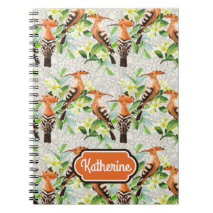 Cuaderno Los pájaros exóticos en el cordón el añaden