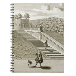 Cuaderno Los pasos a la terraza del jardín, palacio del
