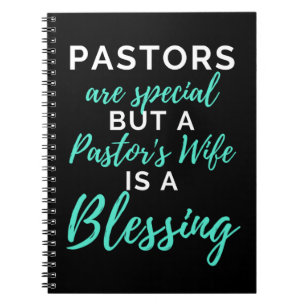Cuaderno Los pastores son especiales, pero la esposa de un