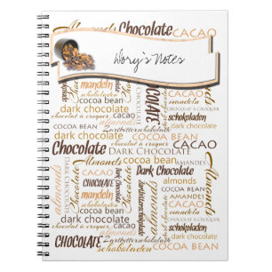 Cuaderno Los pedazos y las almendras del chocolate se
