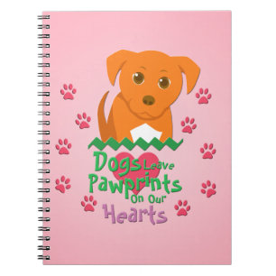 Cuaderno Los perros dejan huellas