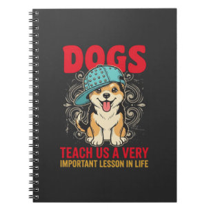 Cuaderno Los perros nos enseñan una lección muy importante