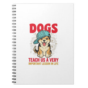 Cuaderno Los perros nos enseñan una lección muy importante