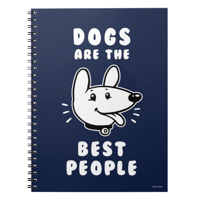 Cuaderno Los Perros Son Las Mejores Personas (Frente)