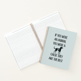 Cuaderno Los perros son los mejores - Portátil Espiral