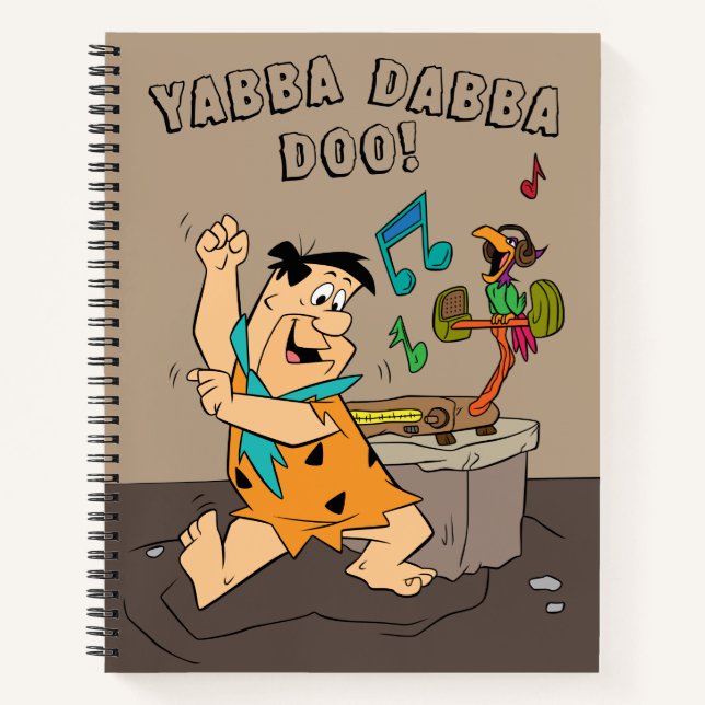 Cuaderno Los Picapiedra | Baile Fred Flintstone (Anverso)