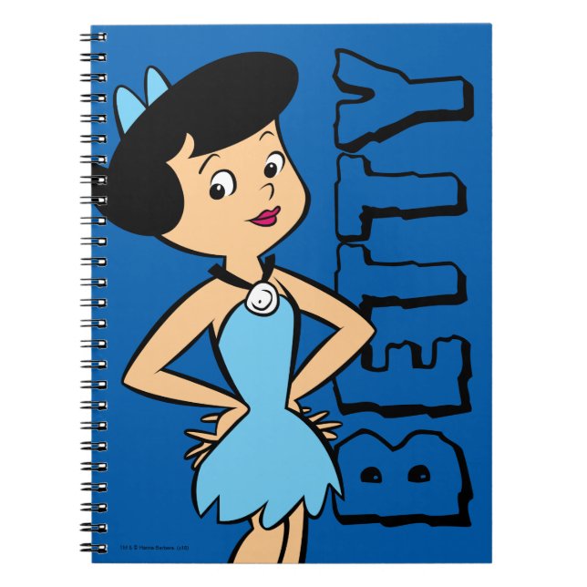 Cuaderno Los Picapiedra | Betty Rubble (Frente)