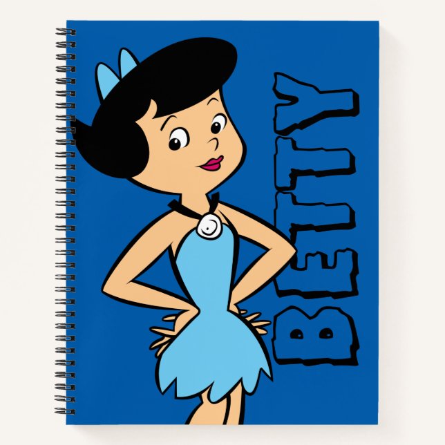Cuaderno Los Picapiedra | Betty Rubble (Anverso)