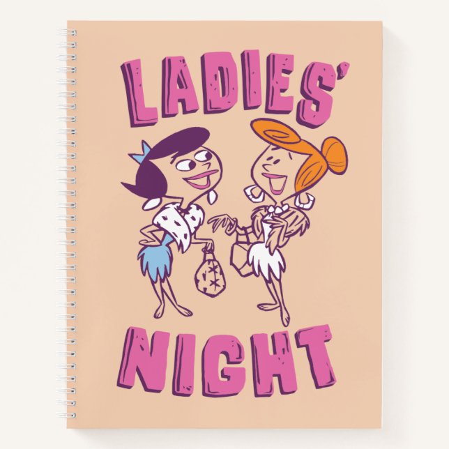 Cuaderno Los Picapiedra | Betty & Wilma - Noche de damas (Anverso)
