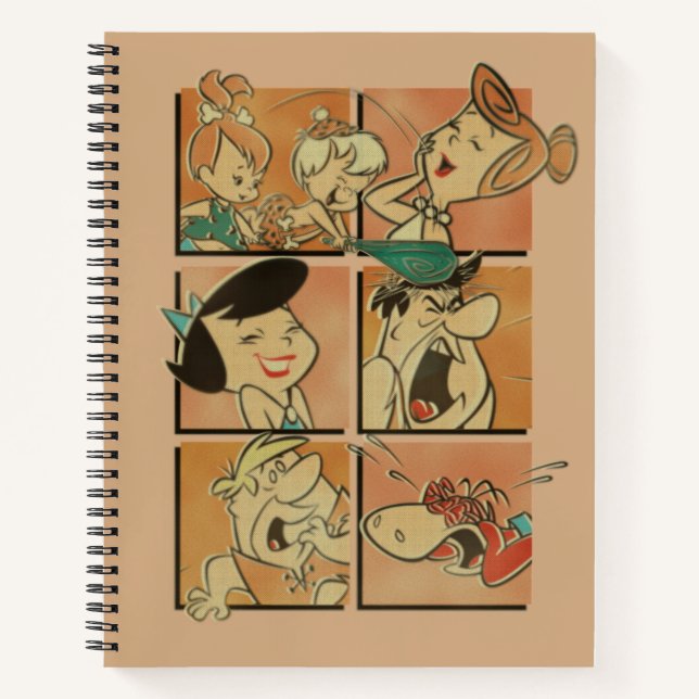 Cuaderno Los Picapiedra | Comedia de guijarros y guijarros (Anverso)