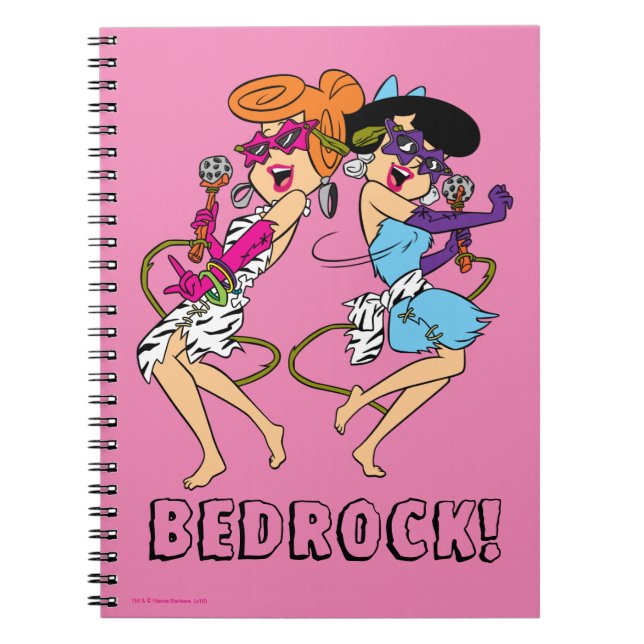 Cuaderno Los Picapiedra | Estrellas Wilma & Betty Rock (Frente)