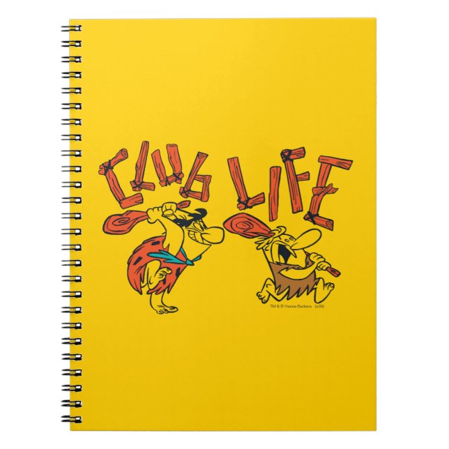 Cuaderno Los Picapiedra | Fred & Barney - Club Life (Frente)