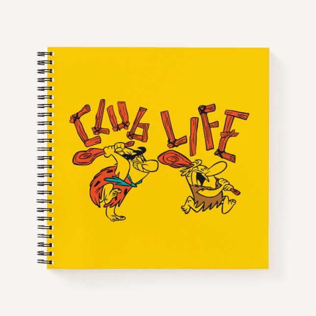 Cuaderno Los Picapiedra | Fred & Barney - Club Life (Anverso)