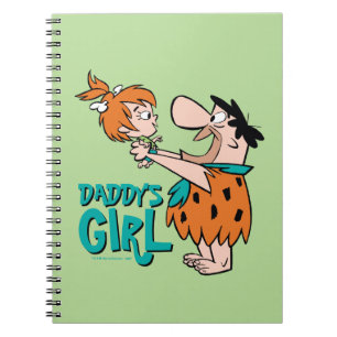 Cuaderno Los Picapiedra   Fred & Pebbles - Chica de papá