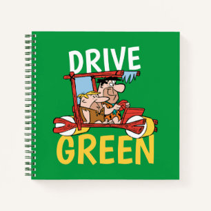 Cuaderno Los Picapiedra   Fred y Barney - Drive Green