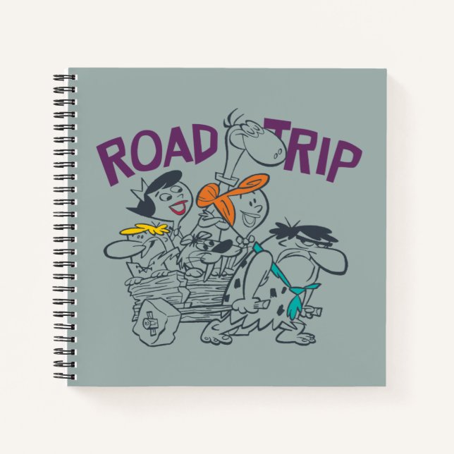 Cuaderno Los Picapiedra | Viaje por carretera (Anverso)