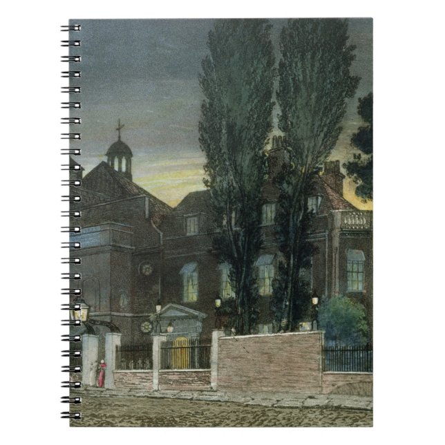 Cuaderno Los pozos de Sadler, 1826 (grabado coloreado) (Frente)
