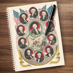 Cuaderno Los primeros presidentes estadounidenses restaurar