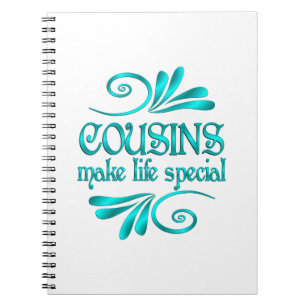 Cuaderno Los primos hacen que la vida sea especial