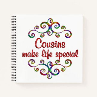 Cuaderno Los primos hacen que la vida sea especial