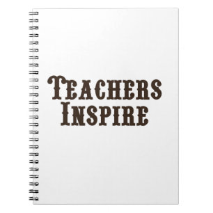 Cuaderno Los profesores inspiran