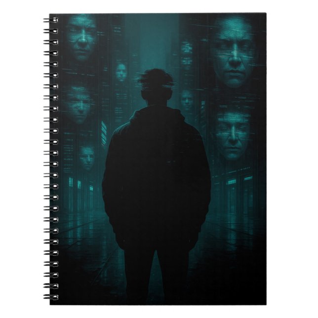 Cuaderno Los que te están vigilando ahora (Frente)