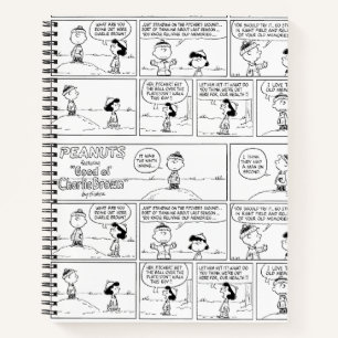 Cuaderno Los Recuerdos de Charlie Brown en el hongo del lan