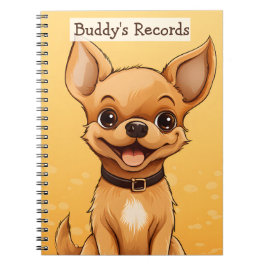 Cuaderno Los registros de tu perro