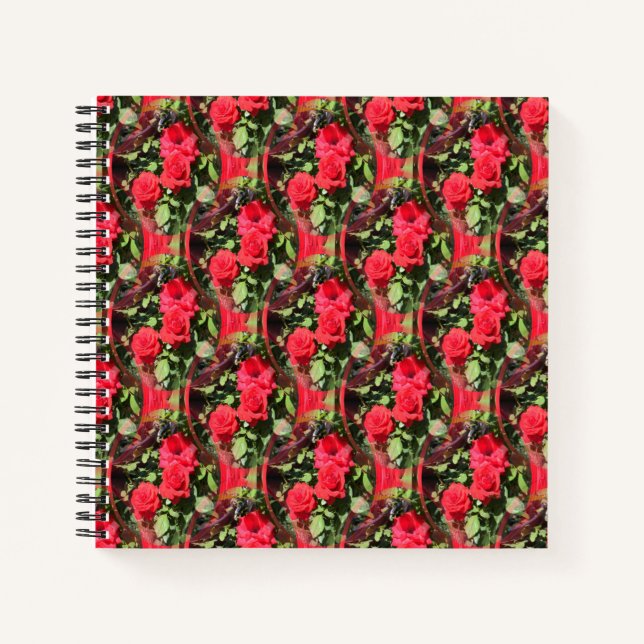 Cuaderno Los rosas son rojos...... (Anverso)