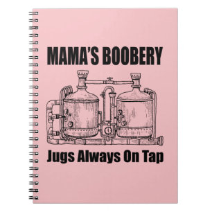 Cuaderno Los Saltos de Boobery de mamá siempre en el tapete