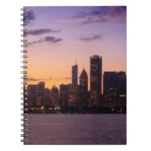 Cuaderno Los sistemas del sol sobre el horizonte de Chicago