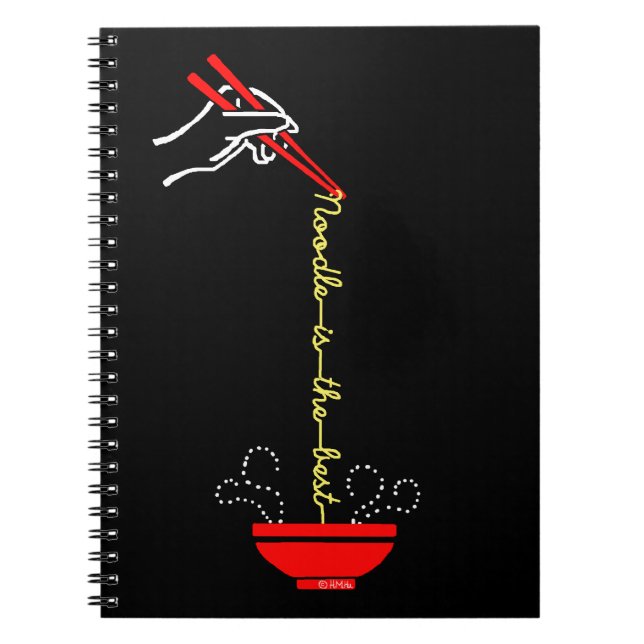 Cuaderno Los tallarines son el mejor (Frente)