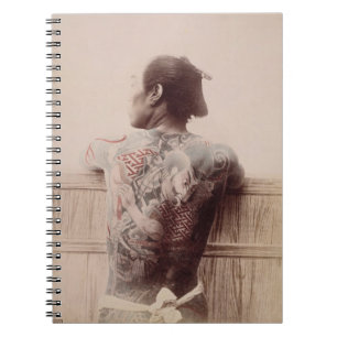 Cuaderno Los tatuajes del novio japonés, c.1880 (foto)