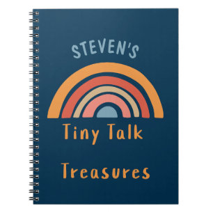Cuaderno Los tesoros de chismes del arcoiris del Boho son p