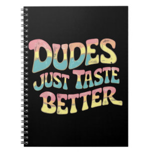Cuaderno Los tipos solo saben mejor Mes del Orgullo LGBT Ga