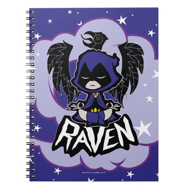 Cuaderno ¡Los titanes adolescentes se van! | Ataque Raven (Frente)