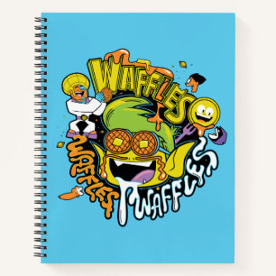 Cuaderno ¡Los titanes adolescentes se van! Beast Boy Waff