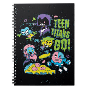 Cuaderno ¡Los titanes adolescentes se van!   Gnarly Gráfico