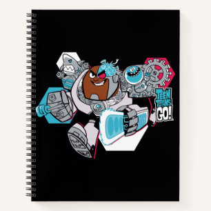 Cuaderno ¡Los titanes adolescentes se van! Gráfico arsena