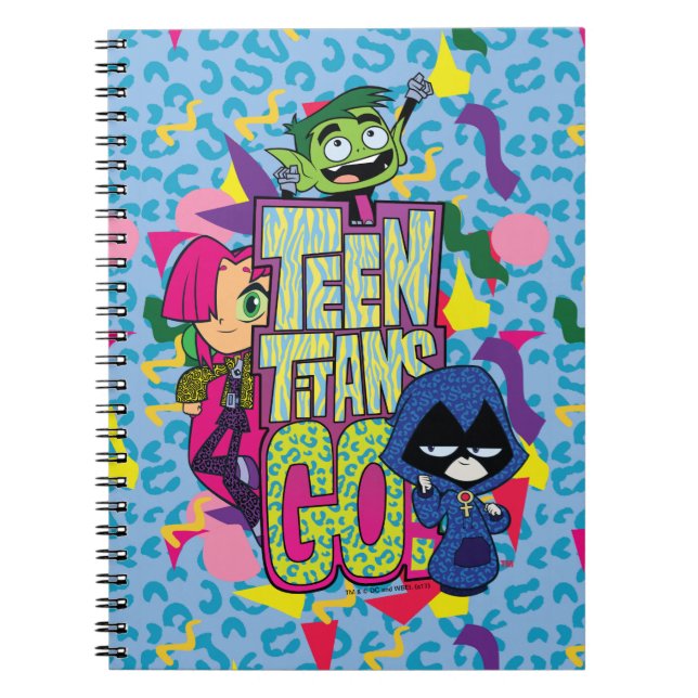 Cuaderno ¡Los titanes adolescentes se van! | Logo de "Chica (Frente)