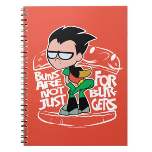 Cuaderno ¡Los titanes adolescentes se van! Robin Booty Sc