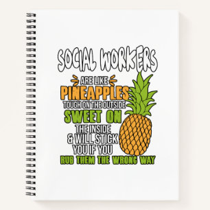Cuaderno Los Trabajadores Sociales Son Como Las Piñas.