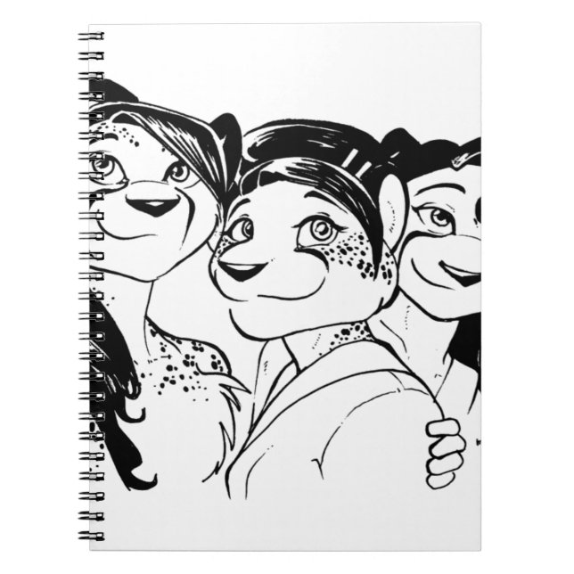 Cuaderno Los tres jaguares (Frente)