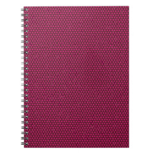 Cuaderno Los triángulos de fucsia en bloc de notas en espir