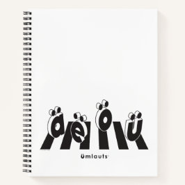 Cuaderno “Los Umlauts™ Cruzando”