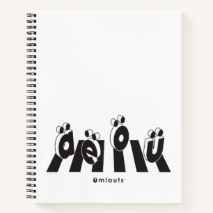 Cuaderno “Los Umlauts™ Cruzando”