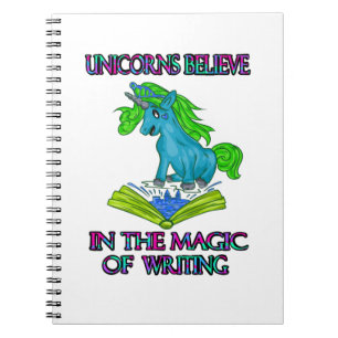 Cuaderno Los Unicornios Creen En La Magia