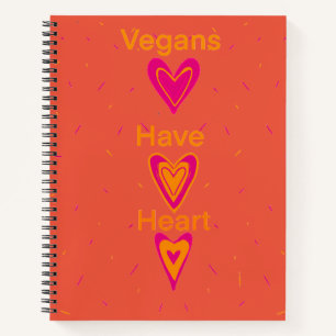 Cuaderno Los Veganos Tienen Corazón