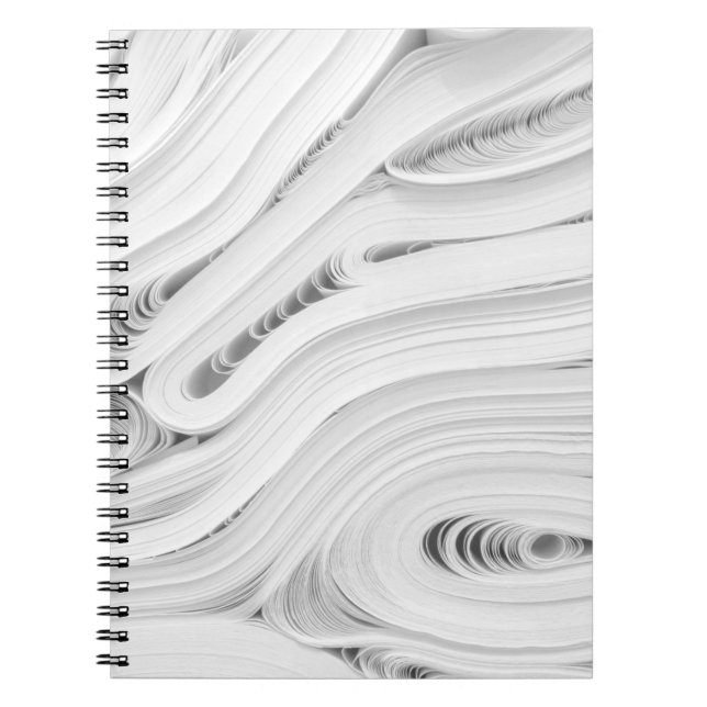 Cuaderno Lote de tela blanca (Frente)